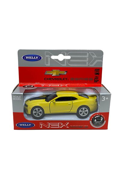JPT Chevrolet Camaro ZL1 yellow metal model 1:43
