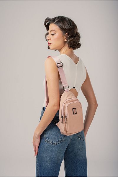 ÇÇS Ççs Men's Crossbody Bag Ccs17985 Pink