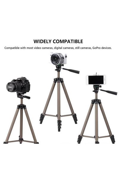 KARAKER 127cm Professional Camera Tripod