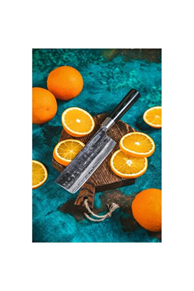 Samura Nôž Nakiri Super 5, japonská oceľ AUS 10, HRC 60, 17 cm