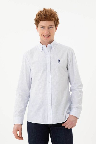 U.S. Polo Assn. Мъжка риза U.S. Polo Assn. BERAN, светлосиня, 1830967