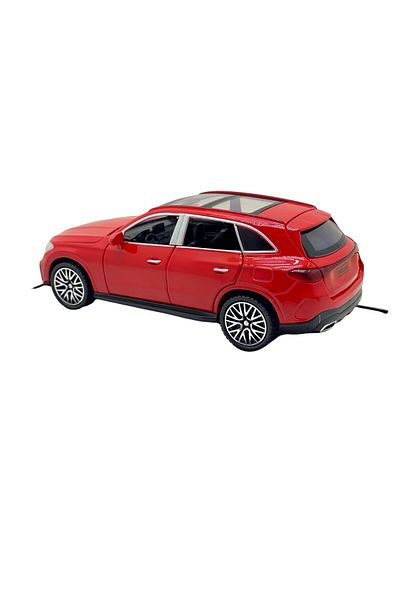 JPT Mercedes GLC 400 electric model red 1:32 lights sound open doors