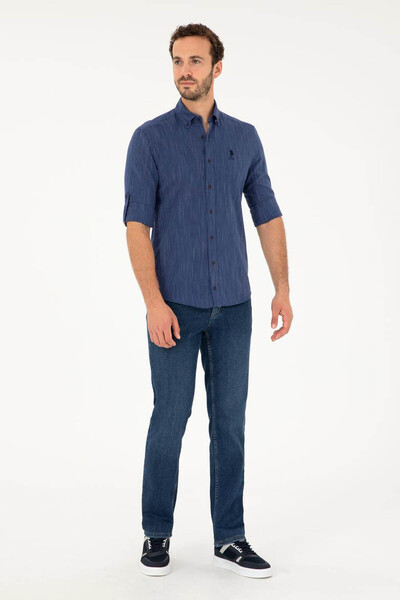 U.S. Polo Assn. U.S. Polo Assn. Lemar Lacivert Erkek Gömlek 1838239