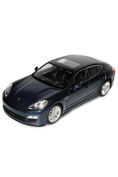 JPT Porsche Panamera navy blue metal model 1:24