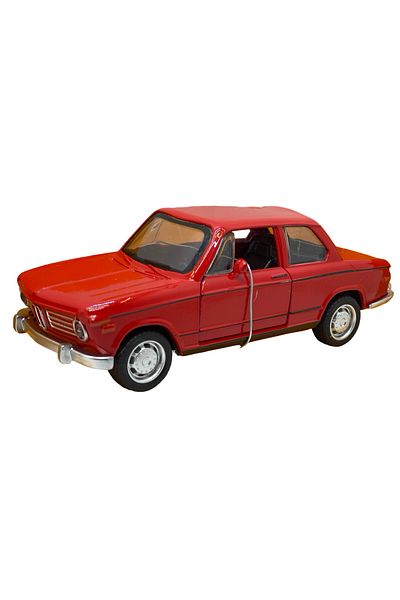 JPT Red BMW 3 Series, 1977, 1:32 metal model, lights, sound