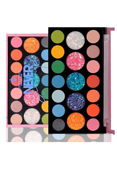 TRENDYENİLİK Music Festival Göz Farı Glitterli 19'lu Makyaj Paleti