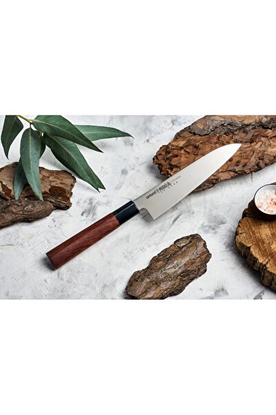 Samura Nôž Okinawa Gyuto, japonská oceľ, HRC 59, 17 cm