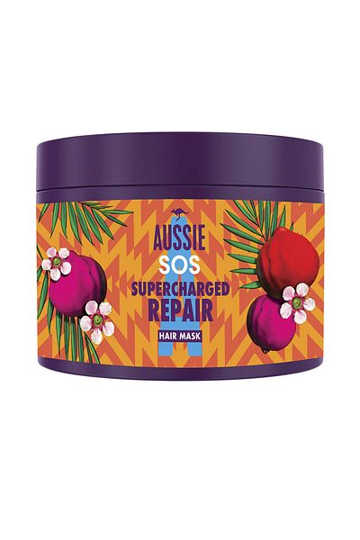Aussie Masca de par hidratanta si reparatoare, Aussie Sos Supercharged Repair, 450 ml