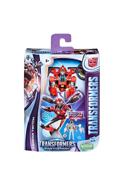 transformers Tra Earthspark Deluxe Ast Terran Twitch F6734