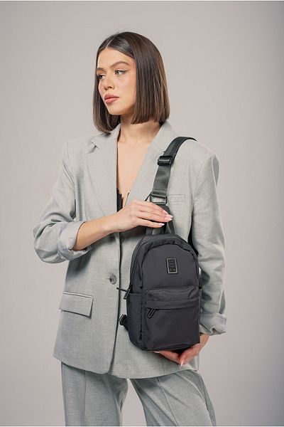ÇÇS Ççs Men's Crossbody Bag Ccs17984 Gray