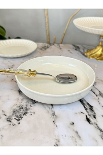 RGS ÇİNİ Rgs Homelife Porcelain Deep Salad Bowl & Serving Bowl 24 cm Bowl Serving Bowl Fruit Bowl Gift