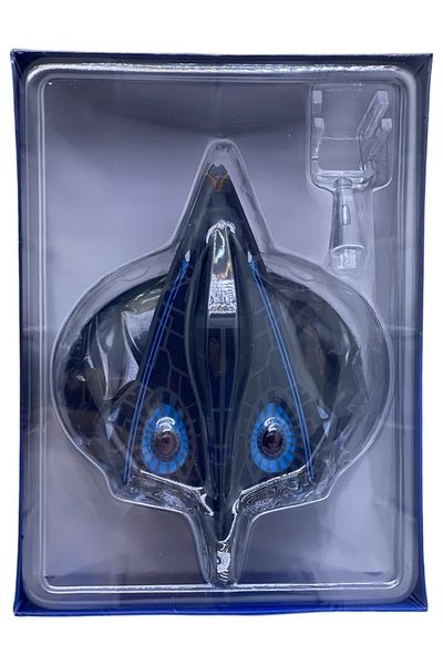 JPT Star Trek Federation Timeship Aeon ship model, grey/blue