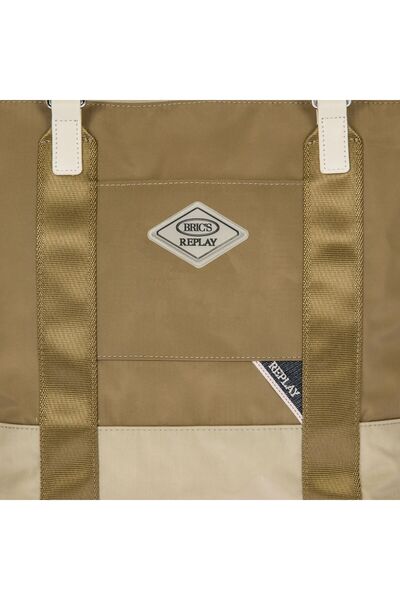 Bric's Replay Sand Woo Shopper Tasche 26 Cm