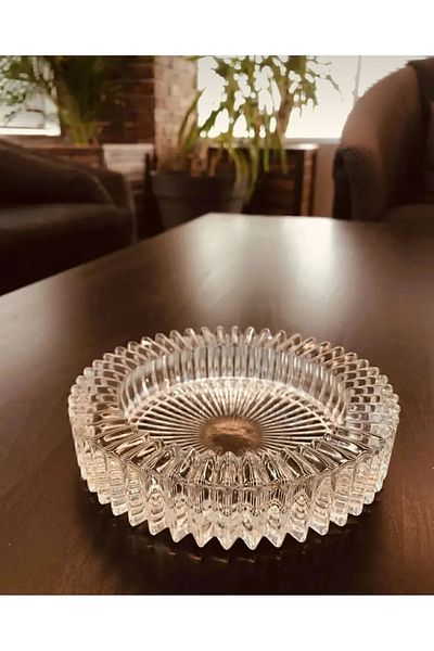 Snow Homs Τασάκι Crystal Luxury Glass 14 cm