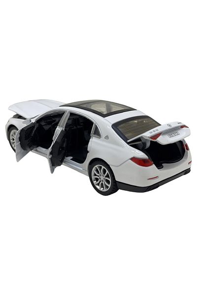 JPT Replica model Mercedes Maybach S Class white with sounds, lights, opening doors, hood 1:32 scale