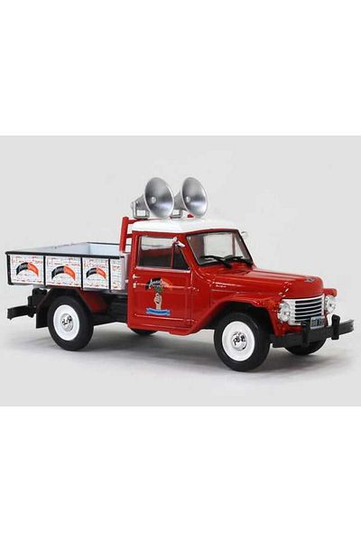JPT Macheta IAME Rastrojero Diesel Amargo Obrero 1962 1:43 Rosu