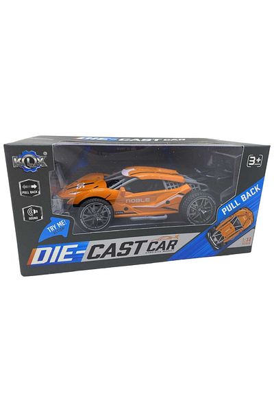 JPT Orange Rally Buggy metal model, scale 1:32
