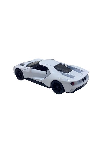 JPT 2017 Ford GT 1/38 Kinsmart metal model kit bulk white color
