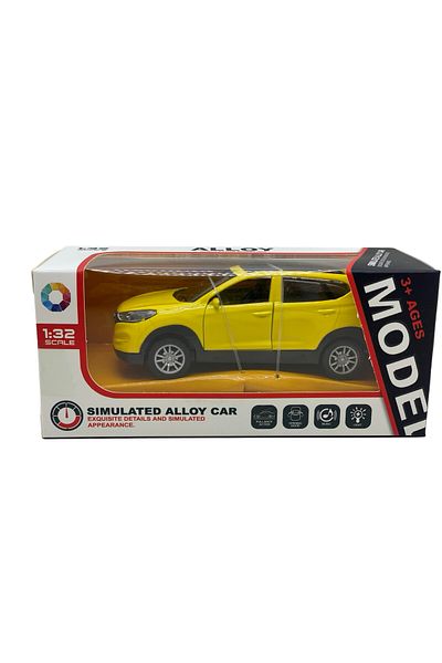 JPT Hyundai Tucson yellow replica metal model 1:32 sound and lights