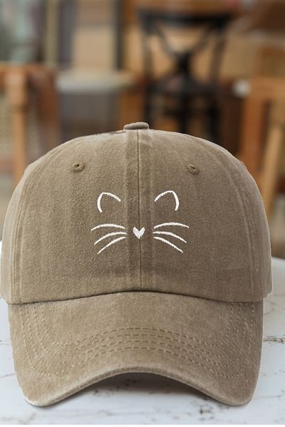 CAP BROS Cat Aged Hat