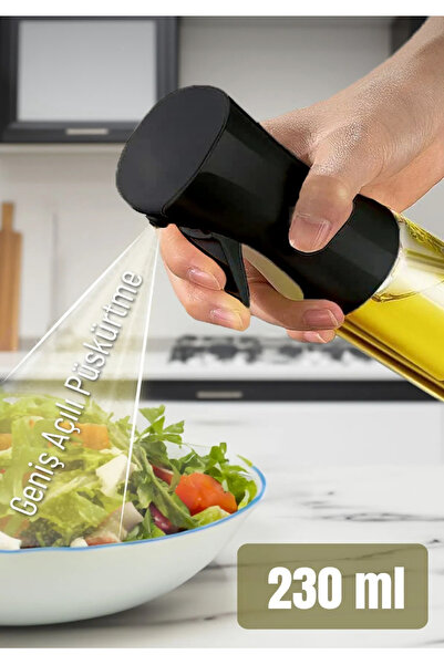 Snow Homs Sprey Yağdanlık, Airfryer için Yağdanlık Püskürtmeli Sprey Cam Şişe...