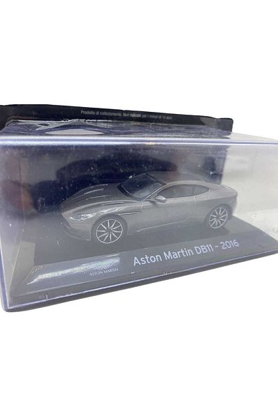 JPT 2016 Aston Martin DB11, grey 1/43 metal model
