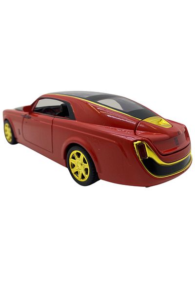 JPT Rolls Royce Phantom limousine replica metal model with opening doors, hood and trunk 19cm red