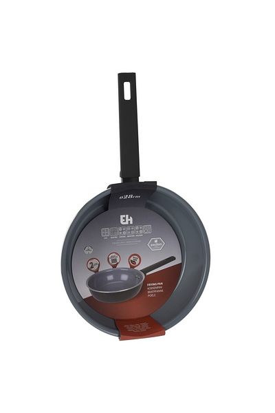 Excellent Houseware Blue Origins frying pan, blue ceramic, 28 cm