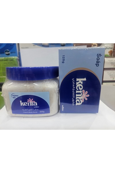 Kenta كنيتا صنفرة التفتيح 500 جرام + صابون كينتا 125