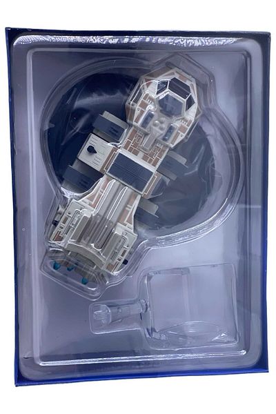 JPT Star Trek Klingon D7 Battle Cruiser ship model, gray