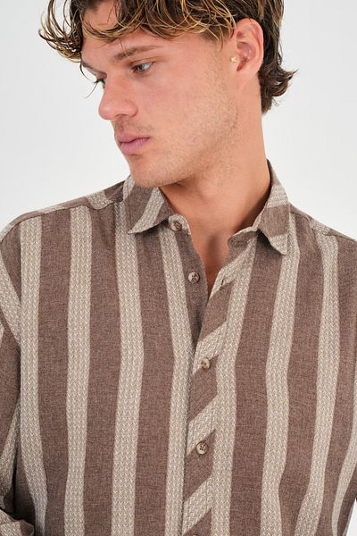 Redline Ανδρικό πουκάμισο Oversize Nero