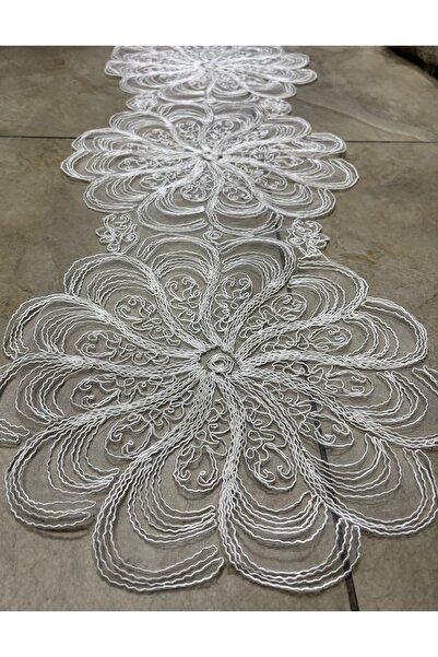 Muensu Kdk Tekli Runner, Masa Örtesi Ranır One Size 002