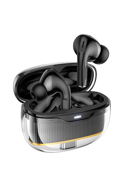REDz Accessories Căști Bluetooth Hoco Ew54, microfon, 300 mAh, TWS, timp de utilizare 4 ore, negru