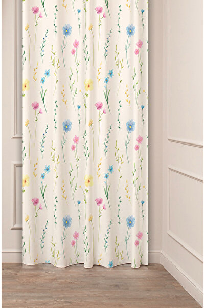 GREENDECOR ستارة خلفية أنيقة بتصميم بوهيمي على شكل زهور وأوراق ديزي باستيل بت...