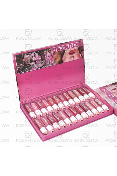 NOTE Make Up Smooth Lip Gloss Liquid Lipstick Collection (24 Colors) | Lipsticks with a Soft, Glossy, and Matte Finish