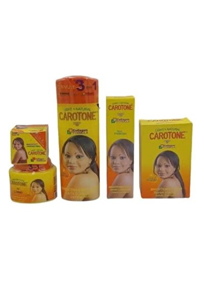 Carotone مجموعة كاروتون لتفتيح البشرة من 5 قطع