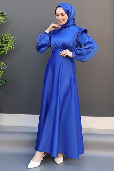 GİYZAMİLA Shoulder Detail Dress Saks
