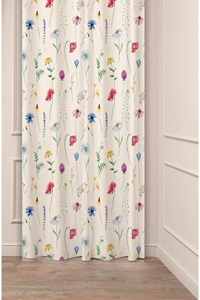 GREENDECOR ستارة خلفية أنيقة بتصميم بوهيمي على شكل زهور وأوراق ديزي باستيل بت...