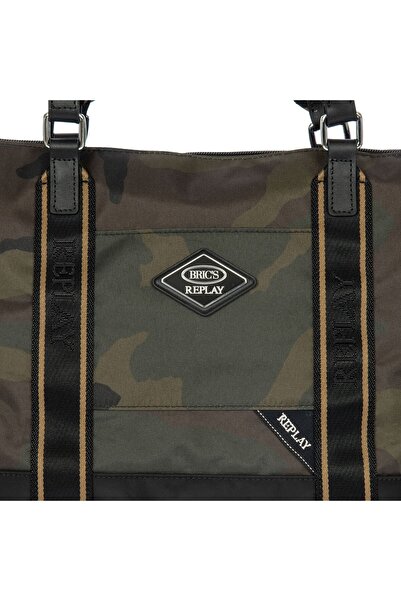 Bric's Replay Camouflage Shopper Bag 33 Cm