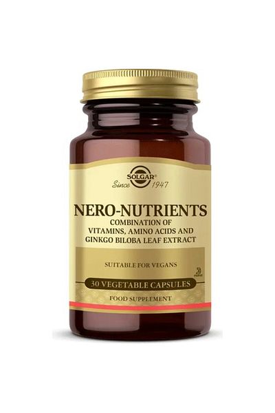 Solgar Nero Nutrients 30 Tablets