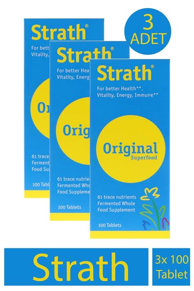 Strath Sedar Collection 100 Tablets 3 Pieces