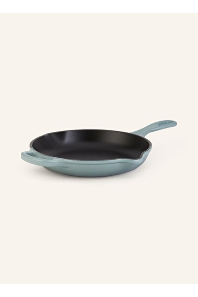 Le Creuset مقلاة تقديم وتقديم مميزة مقاس 23 سم، حديد مصبوب مطلي بالمينا، مناسبة للفرن والتحريض