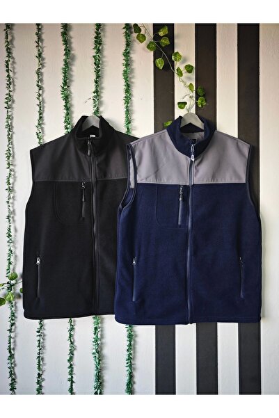 dafri Μαύρο φλις γιλέκο