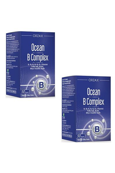 Seddar Collection Ocean B Complex 50 Capsules 2 Pieces
