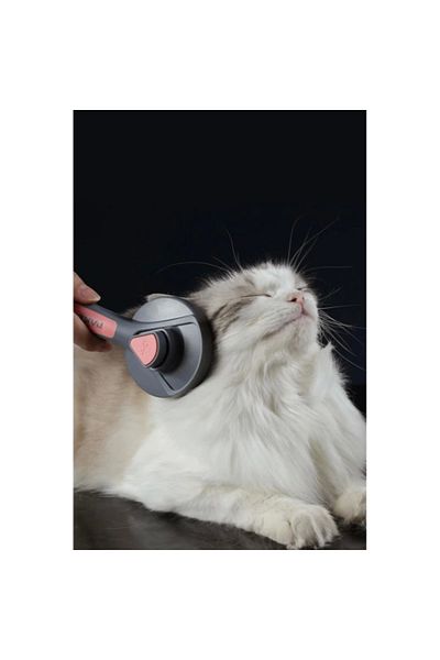 storeks Self-Cleaning Cat Dog Comb with Automatic Buttons