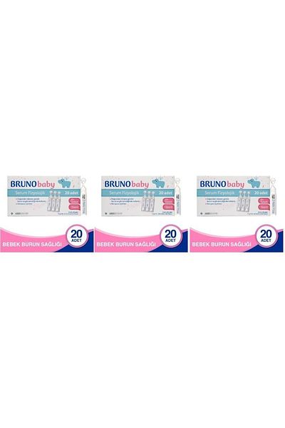 Bruno Baby 5 ml X 20 Vials 3 Pieces