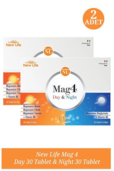New Life Mag 4 Day 30 Tablet & Night 30 Tablet 2 Adet