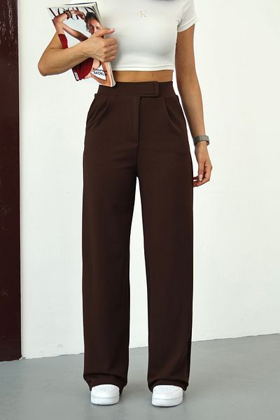 alanora Women's Lycra Velcro Closure Wide Leg Palazzo Pants