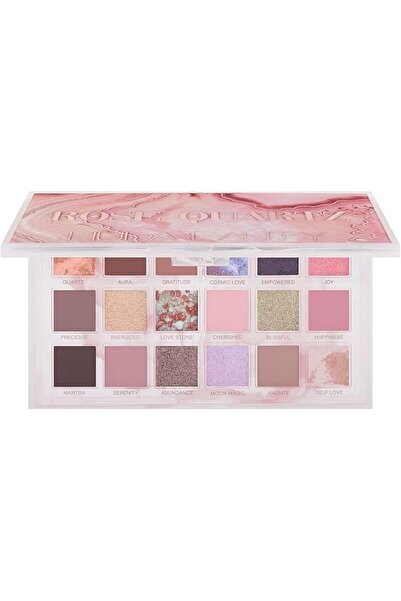 MQ لوحة ظلال العيون روز كوارتز 18 من هودا بياوتي، لامعة، وردية، بودرة