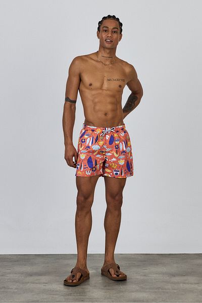 İLKCET MODA Regular Male 1St Quality Swim Shorts